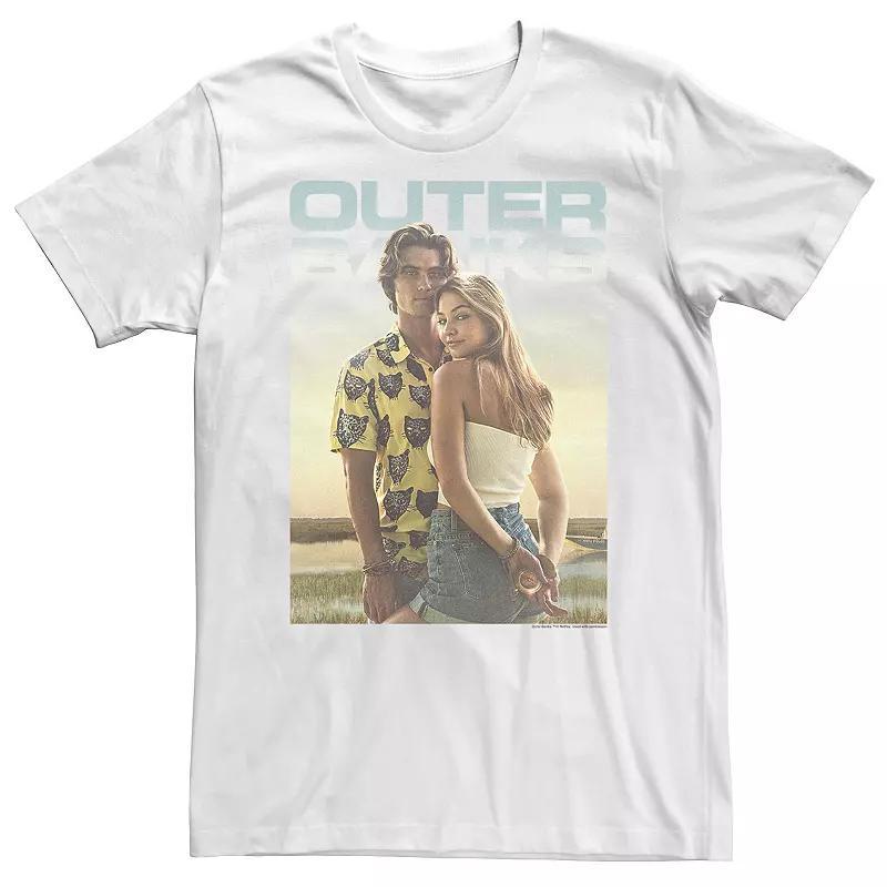 Big & Tall Netflix Outer Banks John B & Sarah Poster Tee, Men's,  Product Image
