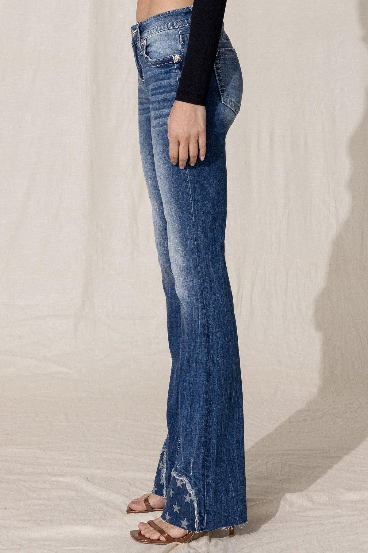 Stars Below Bootcut Jeans Product Image