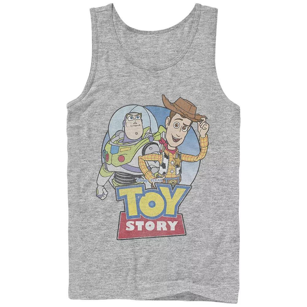 Disney / Pixar's Toy Story Woody And Buzz Poster Men's Graphic Tank Top,  Product Image