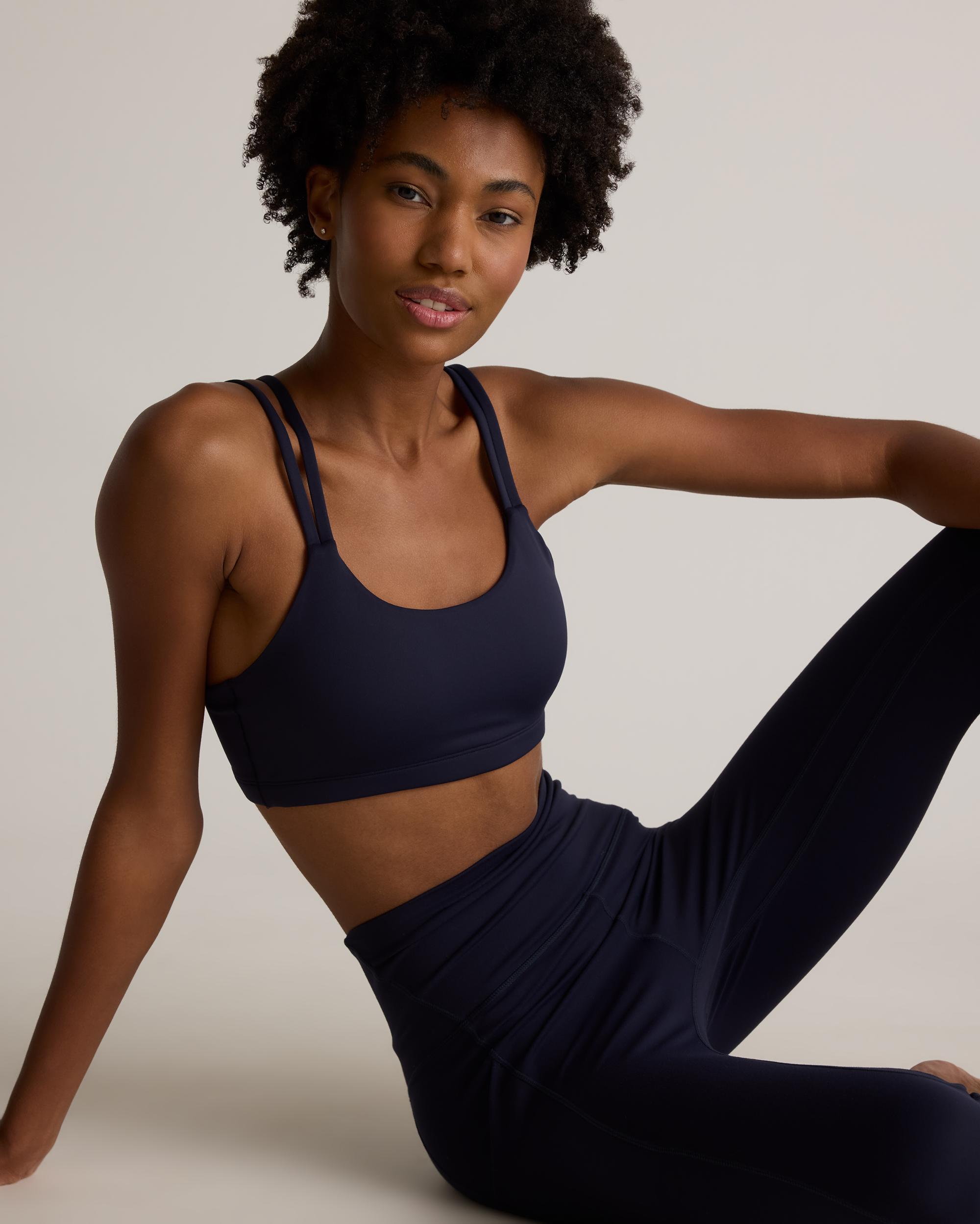 Quince | Women's Ultra-Form Scoop Neck Strappy Bra Nylon/Spandex Product Image