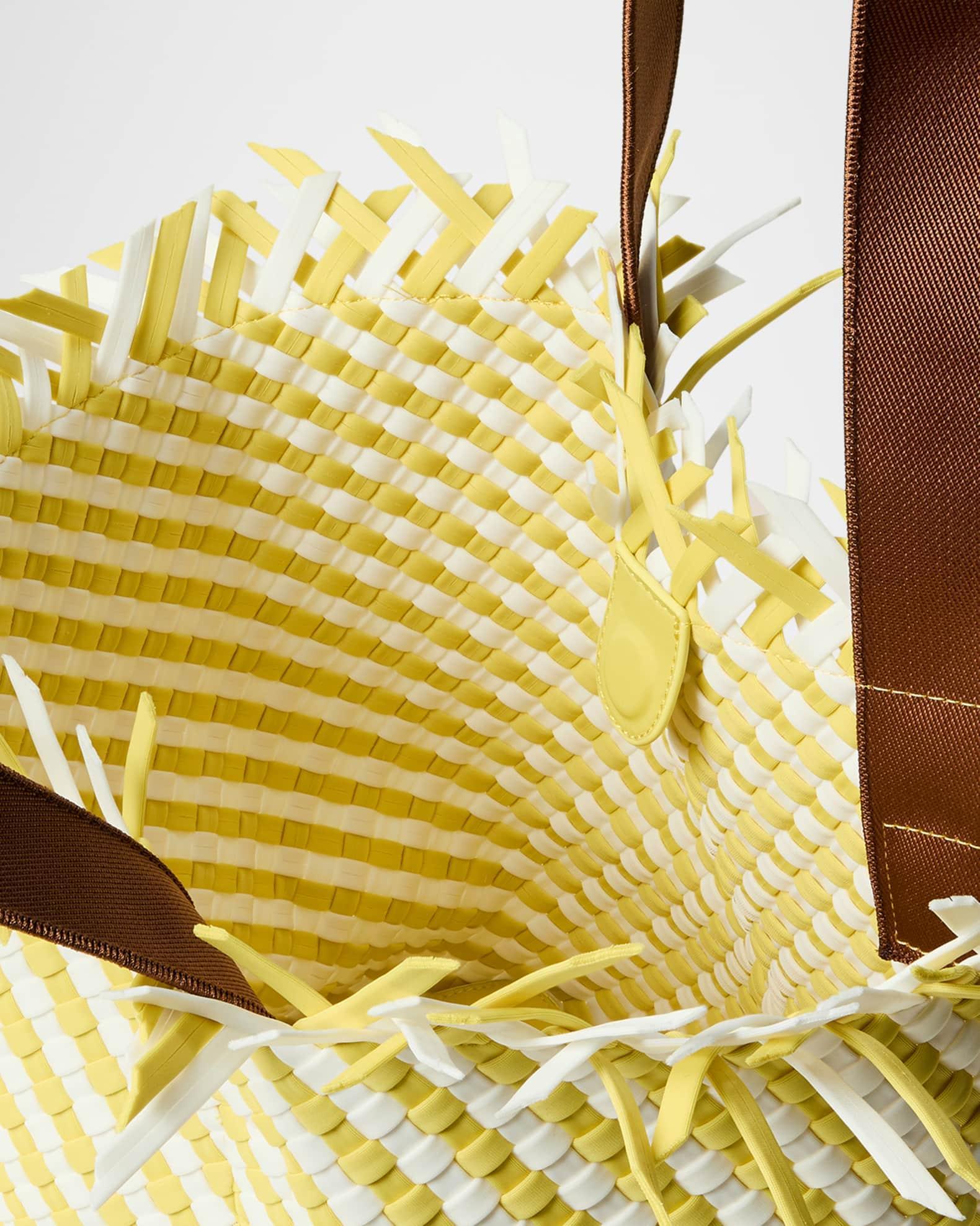 Havana Fringe Woven Clutch Bag Product Image