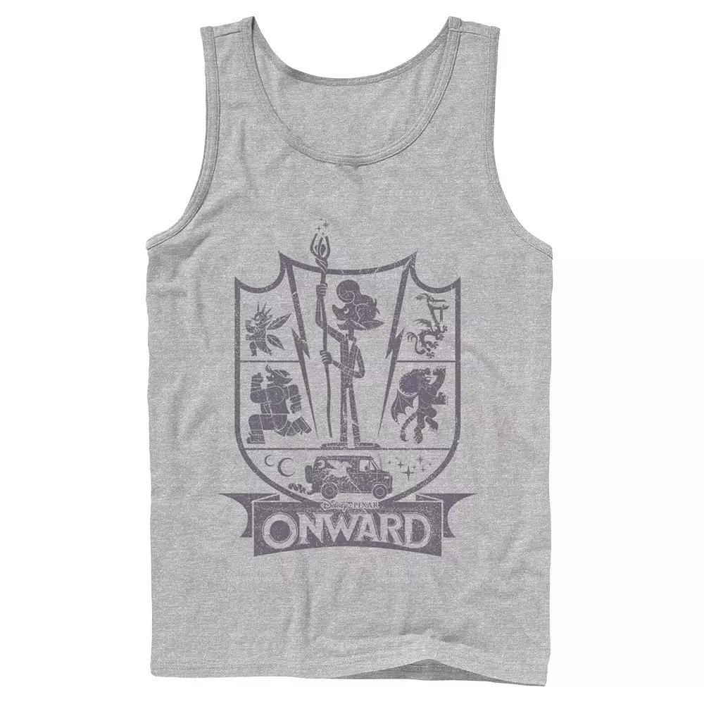 Men's Disney / Pixar Onward Ian Character Badge Tank Top,  Product Image