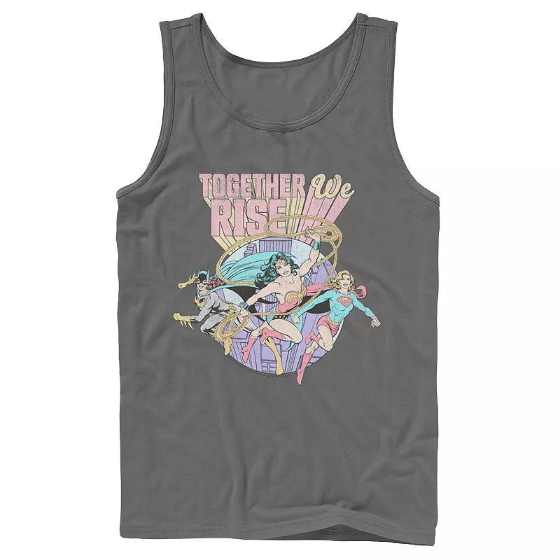 Men's Marvel Black Widow Team Animated Collage Tank Top,  Product Image