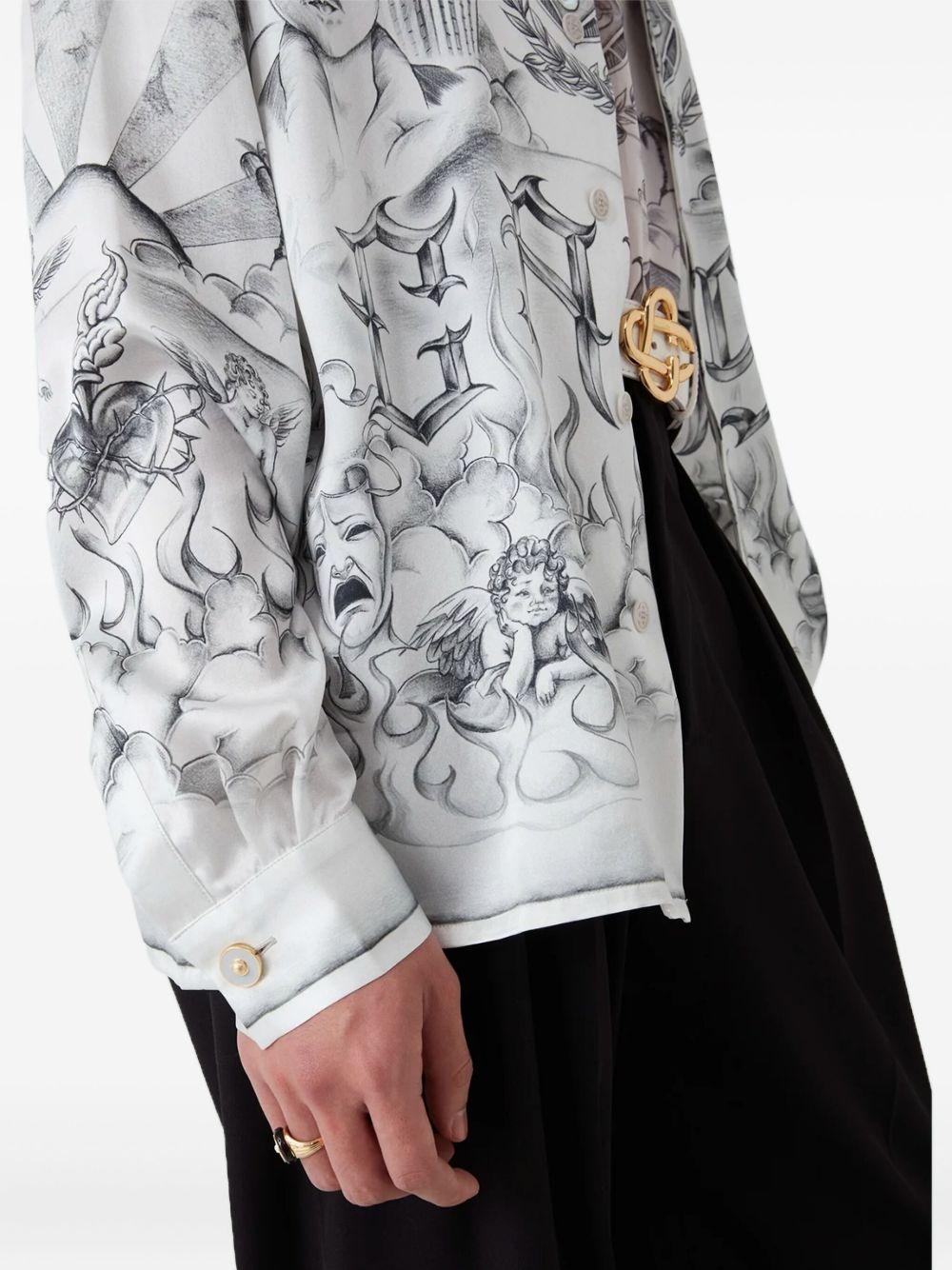 graphic-print shirt  Product Image