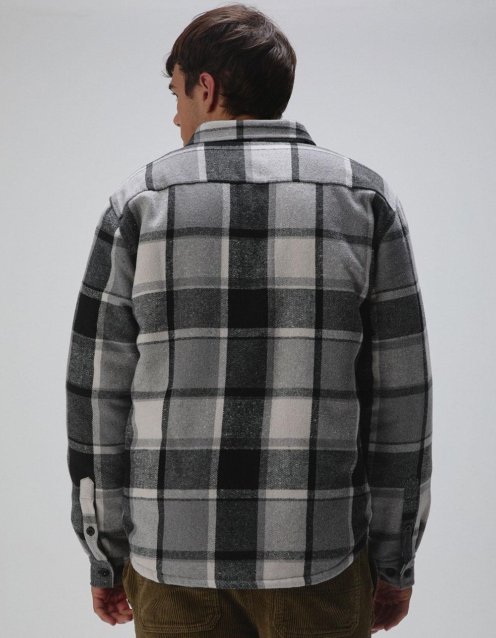 RSQ Mens Plaid Sherpa Jacket Product Image