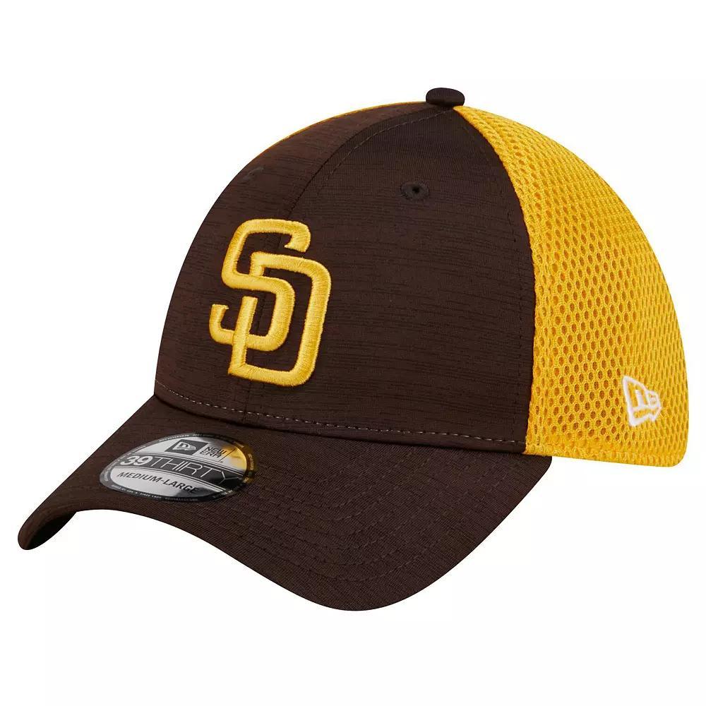 Men's New Era Brown San Diego Padres Neo 39THIRTY Flex Hat, Size: Small/Medium Product Image