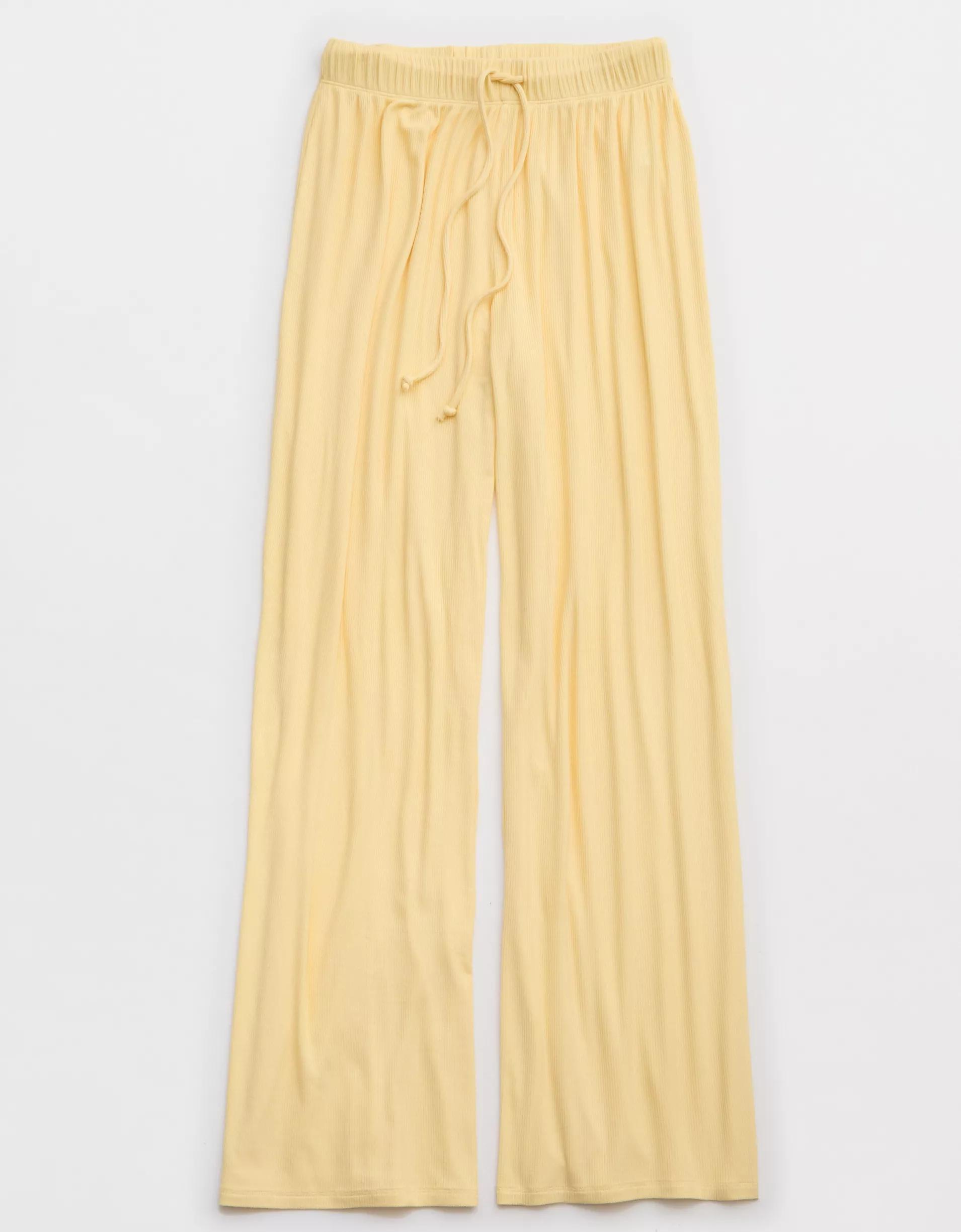 Aerie Real Soft® Rib Trouser PJ Product Image