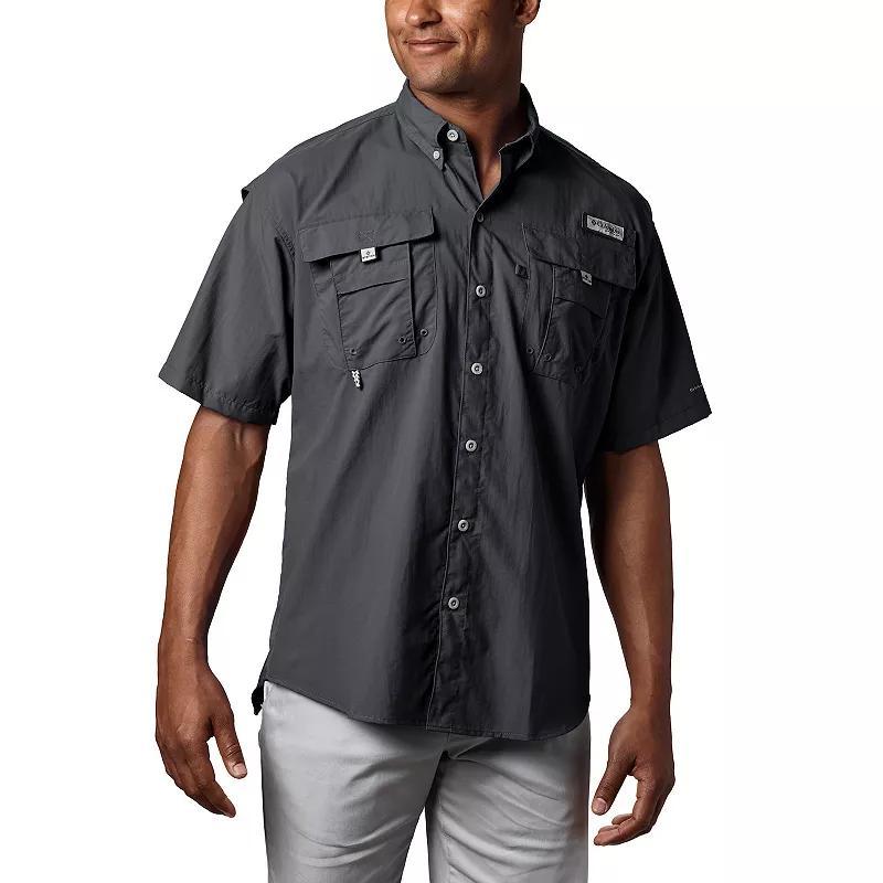 Columbia PFG Bahama II Relaxed Fit Solid Short Sleeve Woven Shirt Product Image