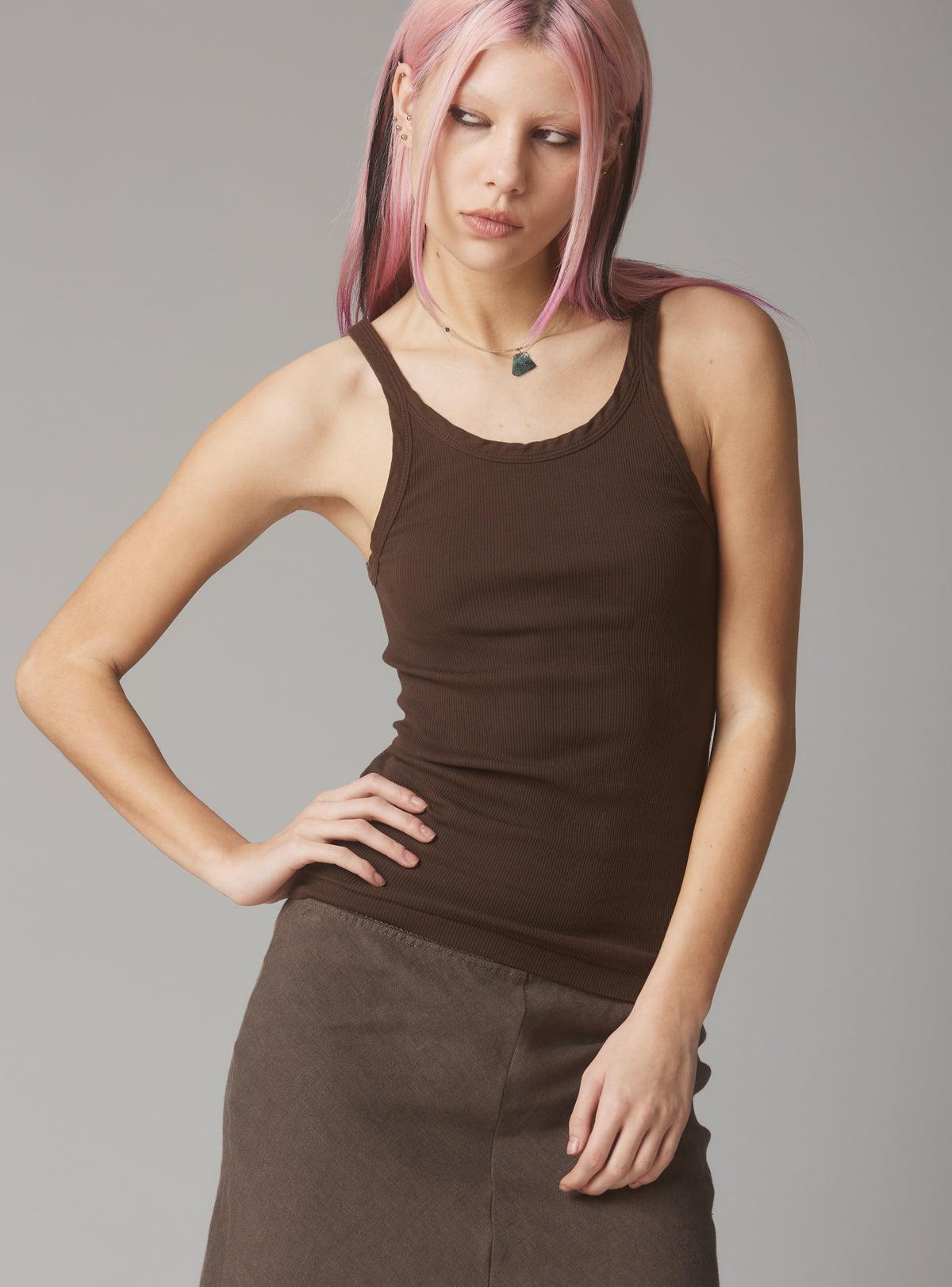 Staple Rib Tank Female Product Image
