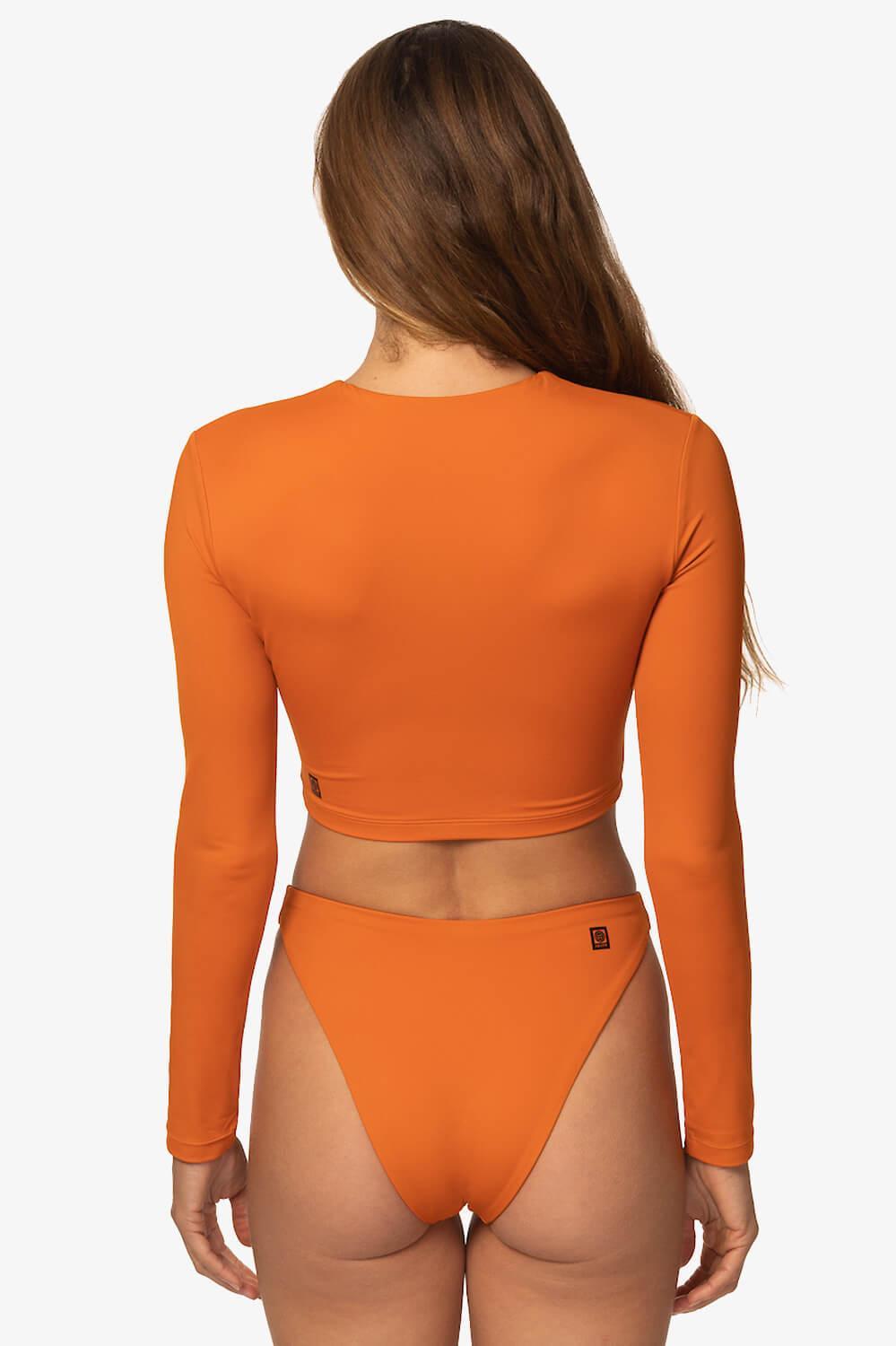 Taranaki Long Sleeved Crop Cut-Out Rashie Product Image