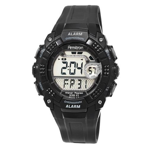 Armitron Mens Digital Watch - 40/8209BLK Grey Product Image