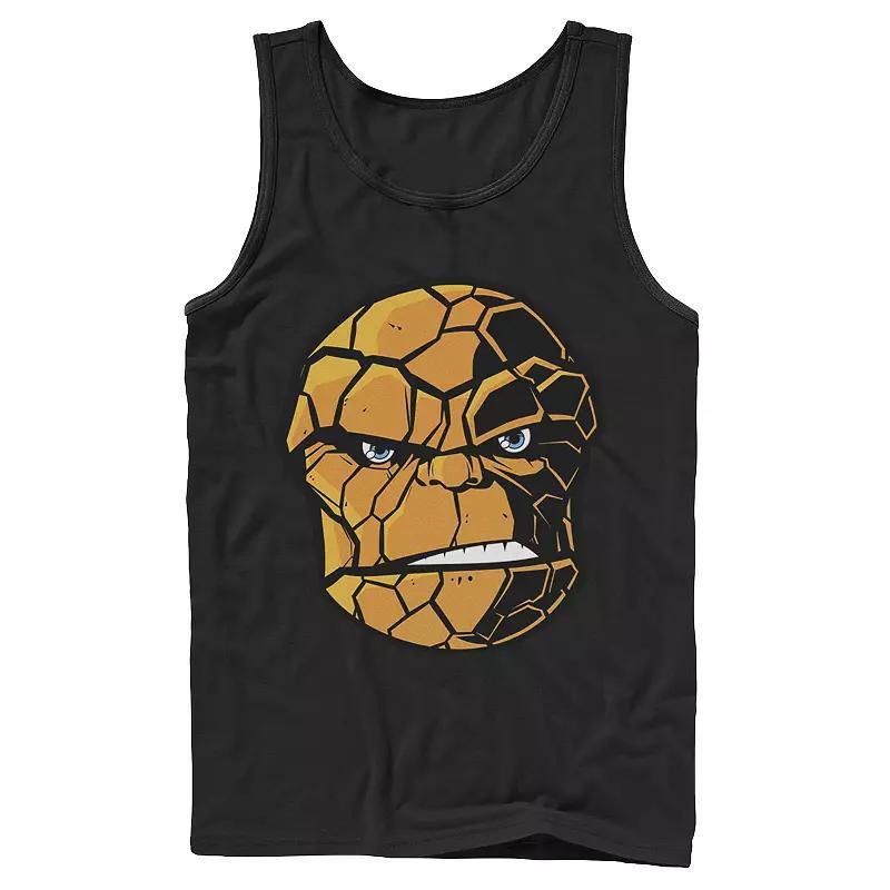 Men's Marvel Fantastic Four The Thing Big Face Tank Top, Boy's,  Product Image