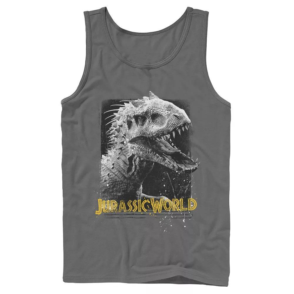 Men's Jurassic World Indominus Rex Profile View Graphic Tank Top,  Product Image