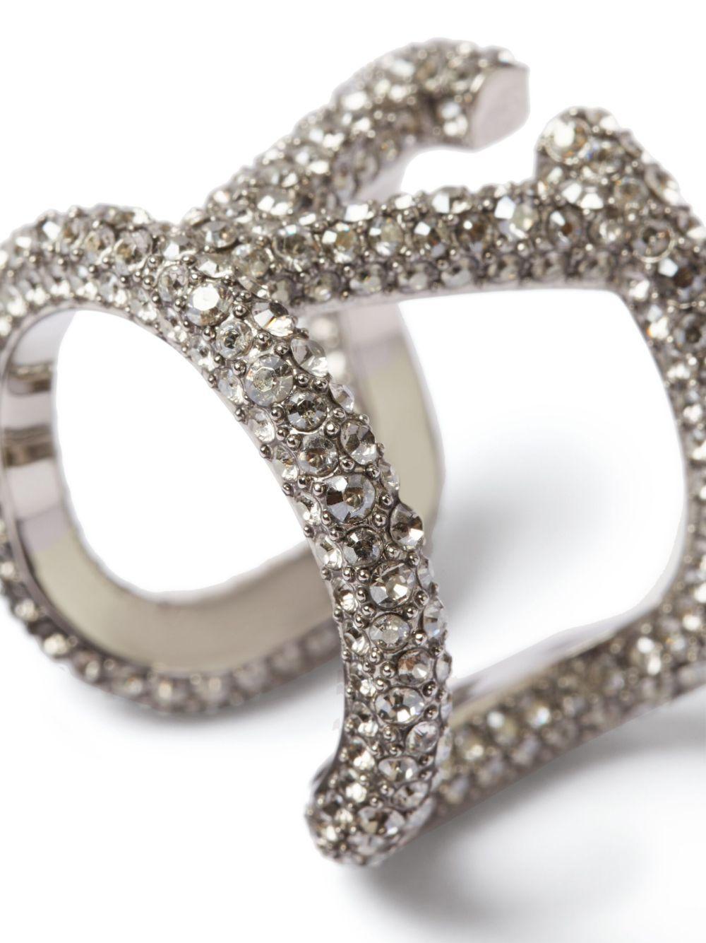 VLogo Signature crystal ring Product Image