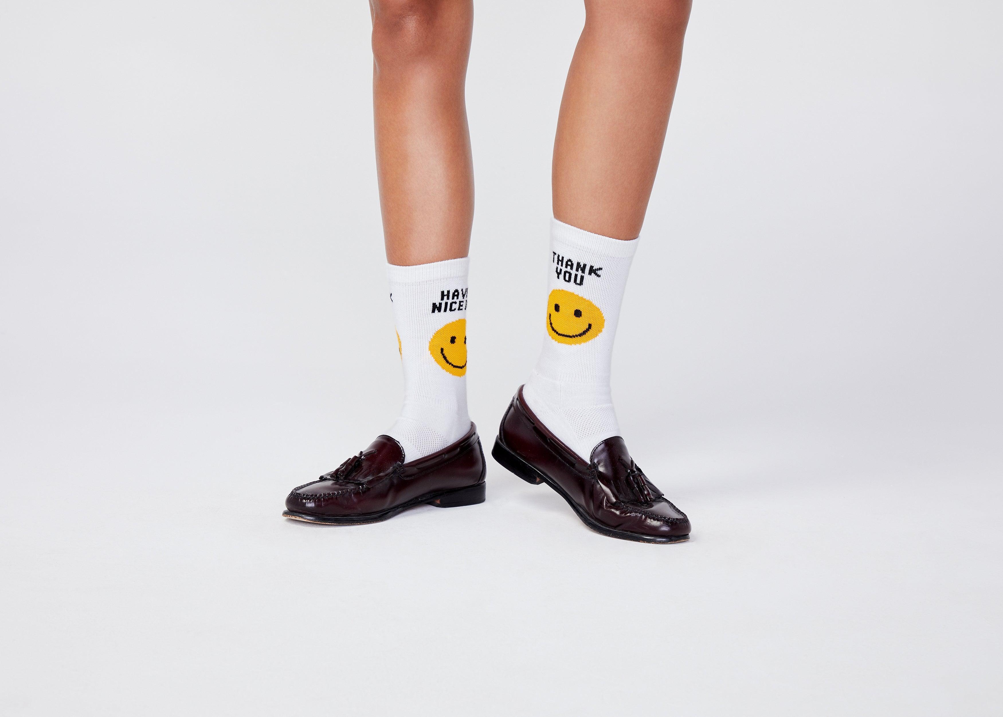 The Women's Take Out Sock - White Product Image