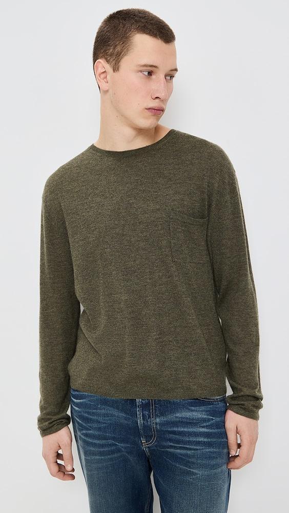 Acne Studios Kluna Cashmere Crewneck Sweater | Shopbop Product Image