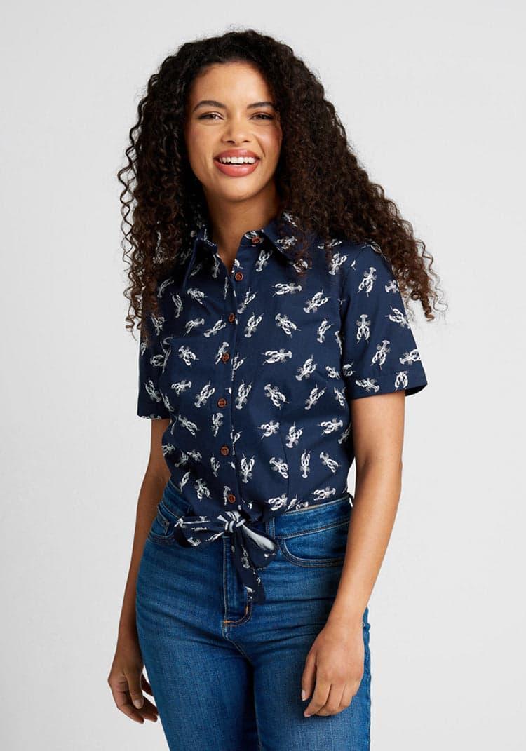 Pinch Of Style Tie-Waist Top Product Image