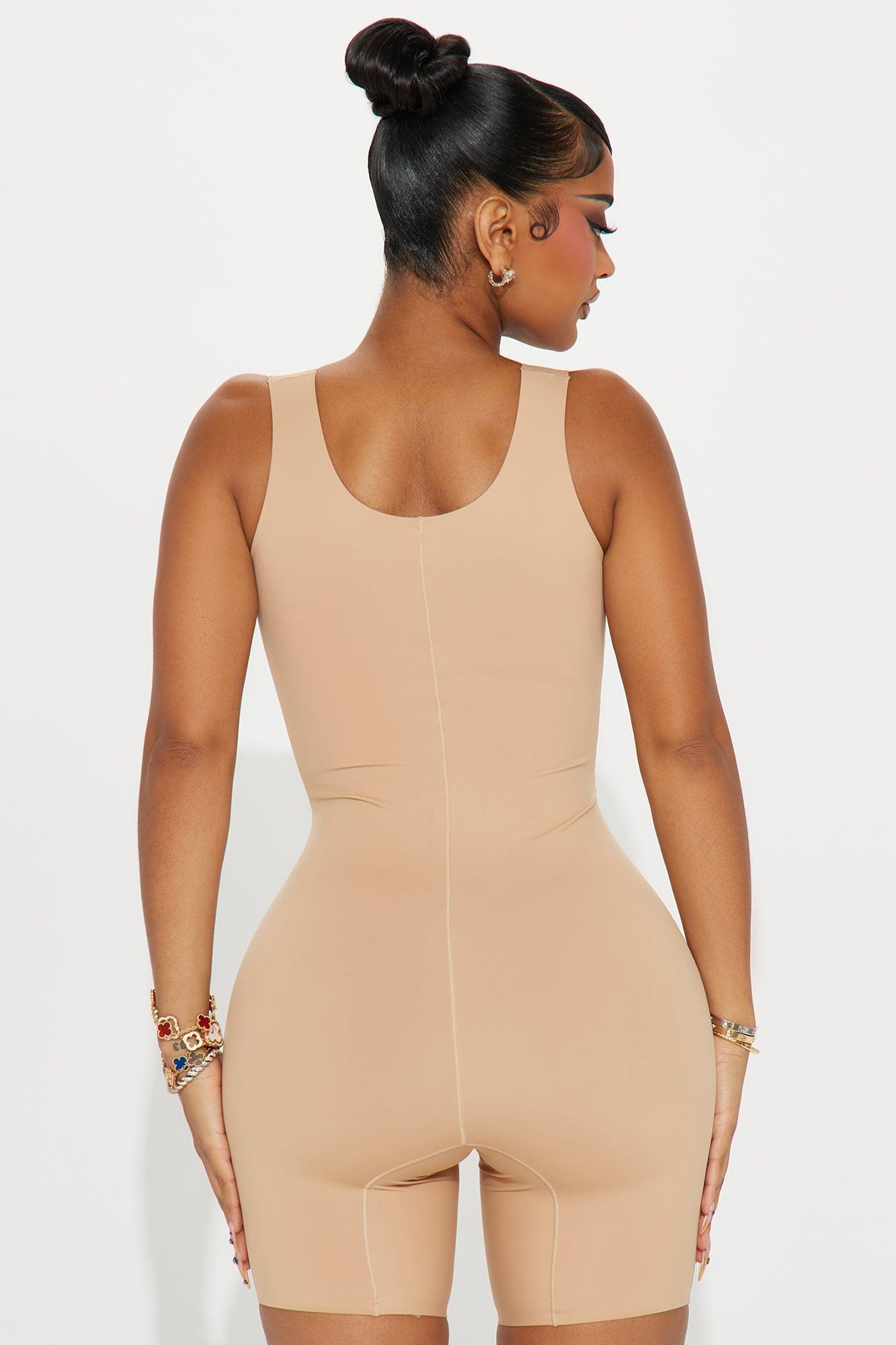 Thigh Slimming Shapewear Romper - Nude Product Image