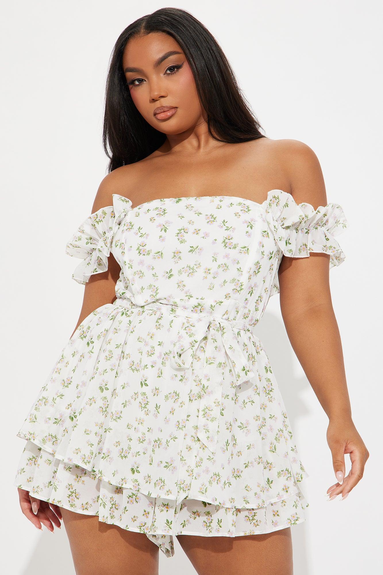 Gracie Romper - Ivory/combo Product Image