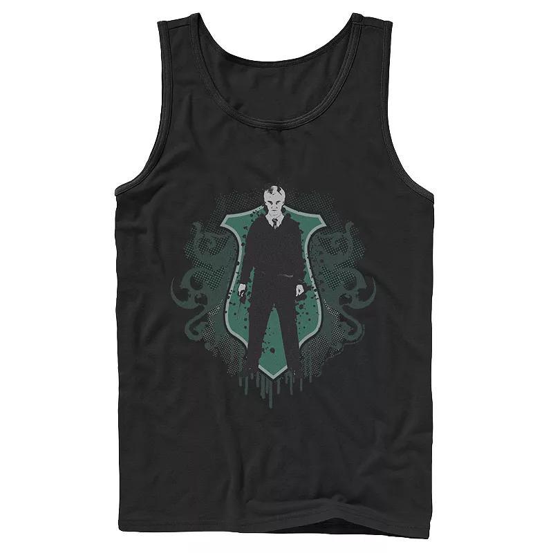 Men's Harry Potter Draco Malfoy Dripping Portrait Graphic Tank Top, Size: Small, Black Product Image