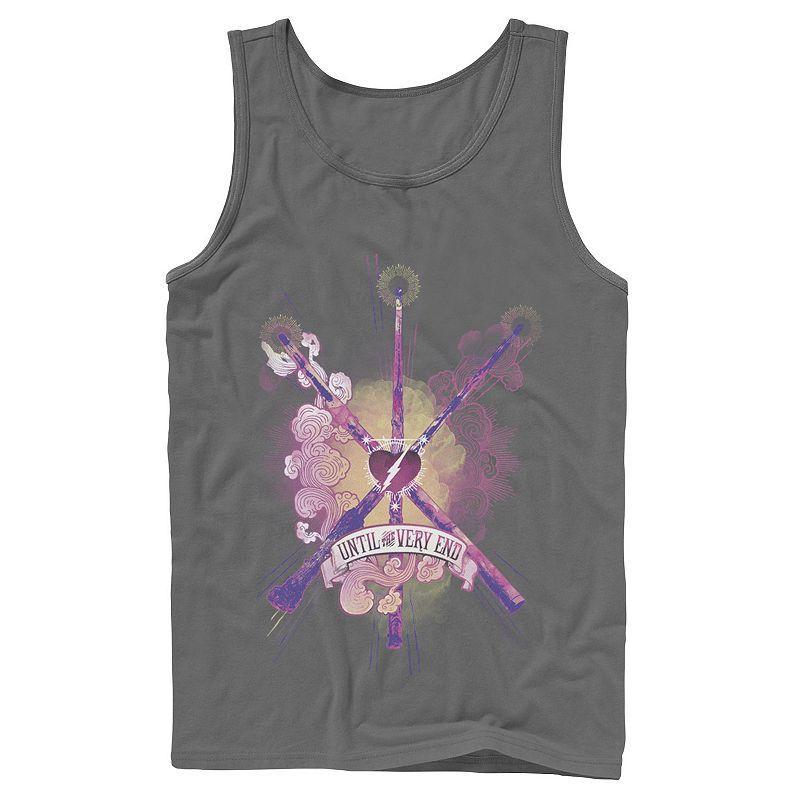 Mens Harry Potter Until The Very End Wands Tank Top Product Image