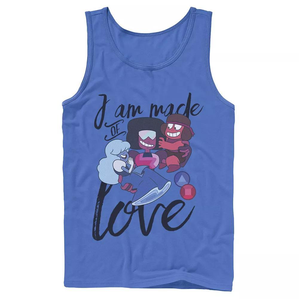 Men's Cartoon Network Steven Universe I Am Made Of Love Tank Top,  Product Image