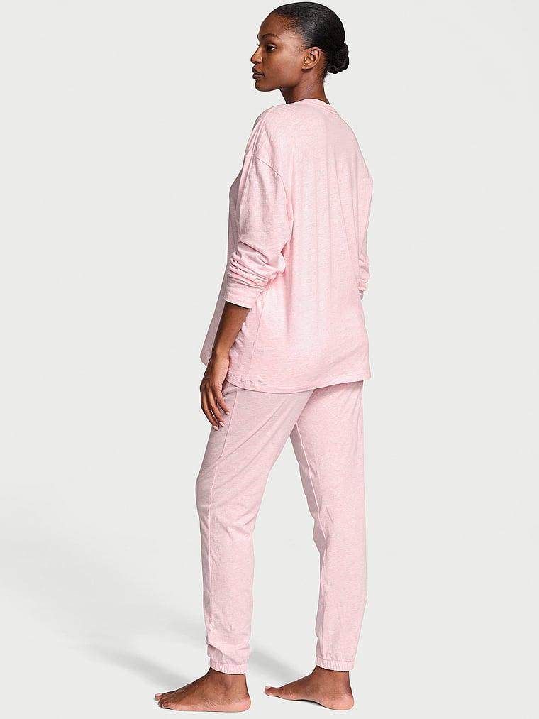 100% Cotton Long Pajama Set Product Image