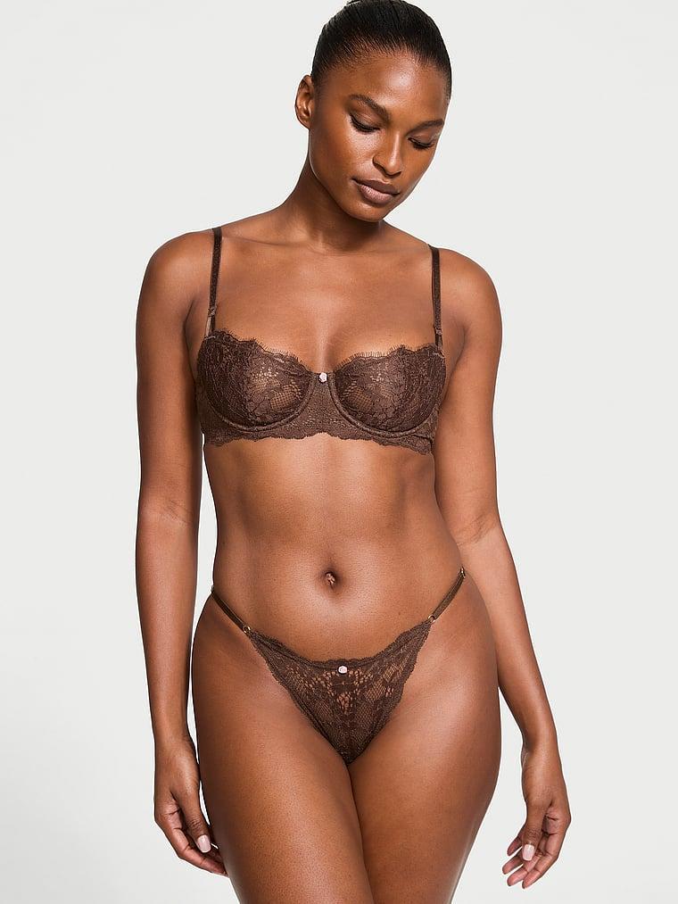 Lace Adjustable String Bikini Panty Product Image