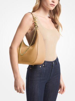 Piper Large Pebbled Leather Shoulder Bag Product Image