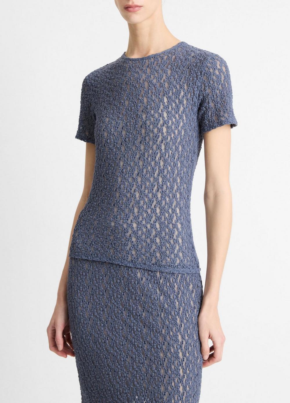 Floral Smocked Short-Sleeve Top Product Image