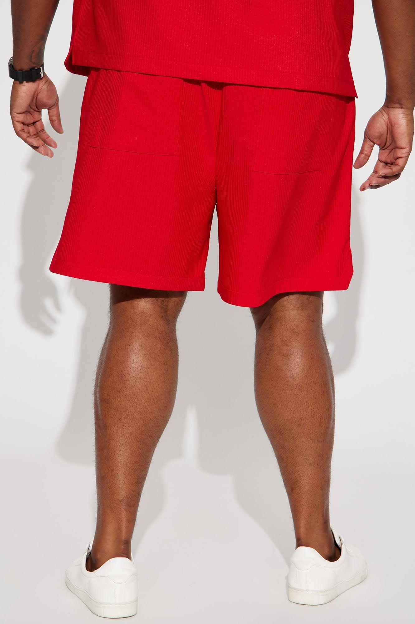 Show Up Basketball Short - Red Product Image