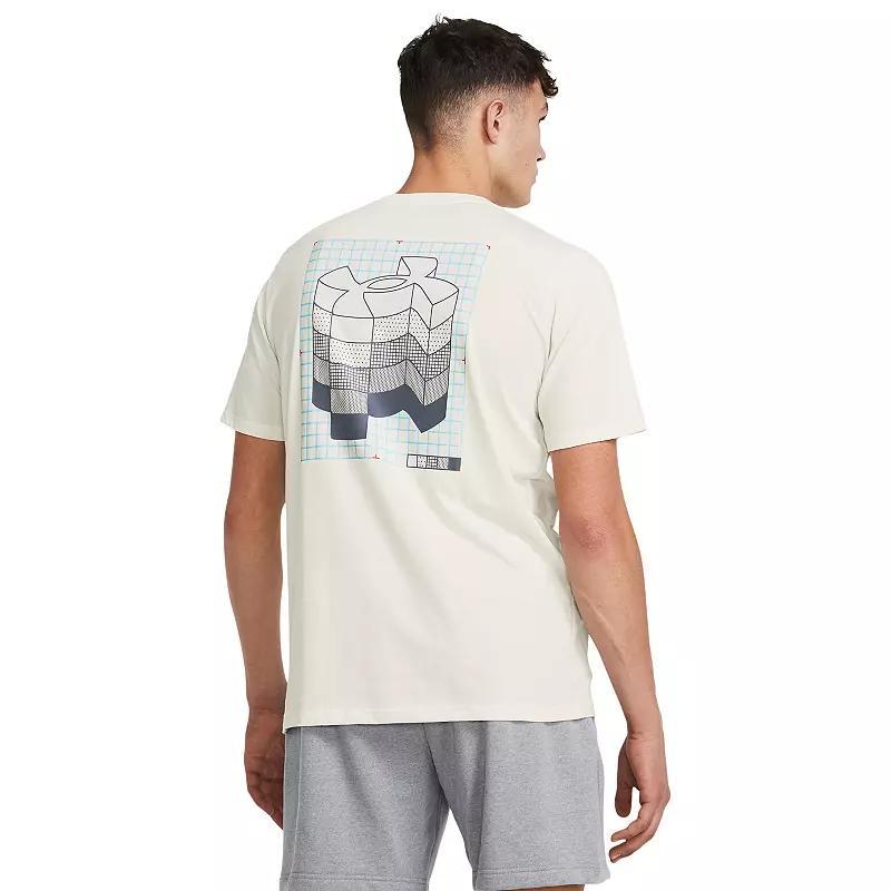 Mens Under Armour Elevation Map Logo Short Sleeve Graphic Tee Product Image