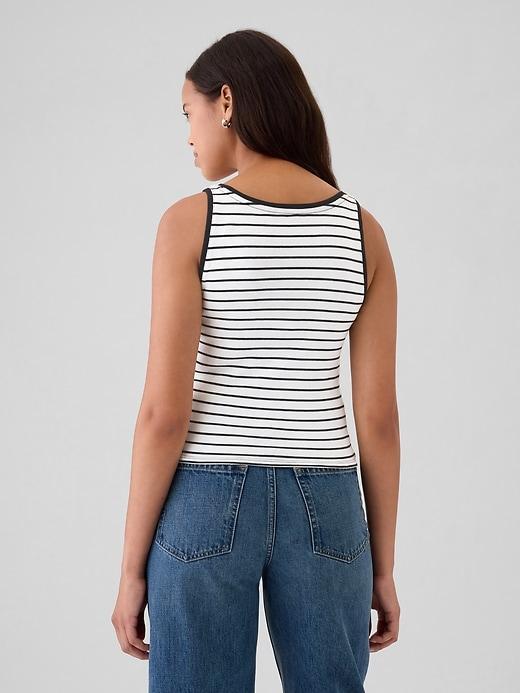 Modern Cropped Tank Top Product Image