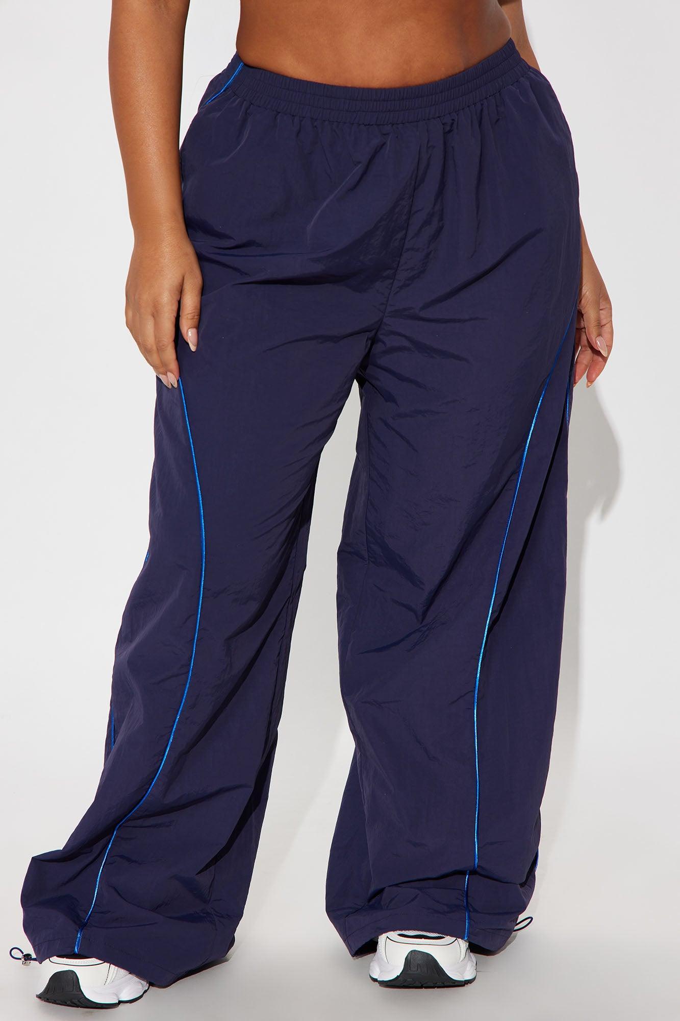 Precise Movement Windbreaker Track Pant - Navy/combo Female Product Image