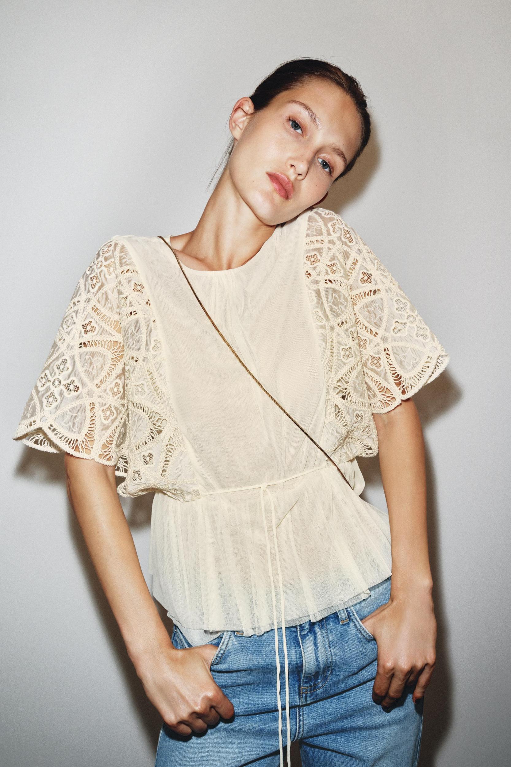 EMBROIDERED TOP Product Image