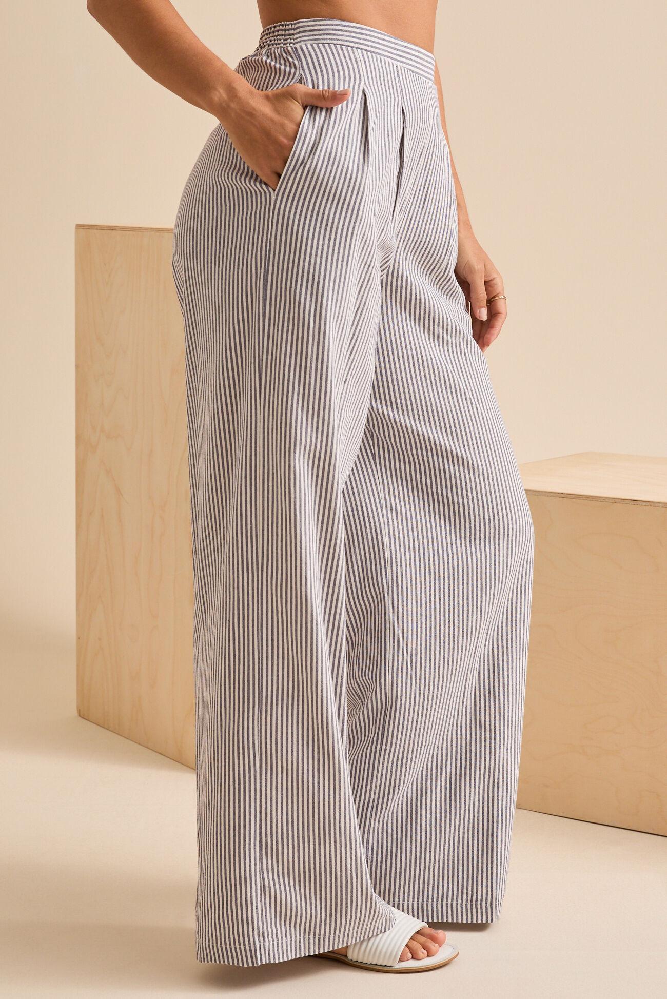 Whitley Striped Trouser Pant Product Image
