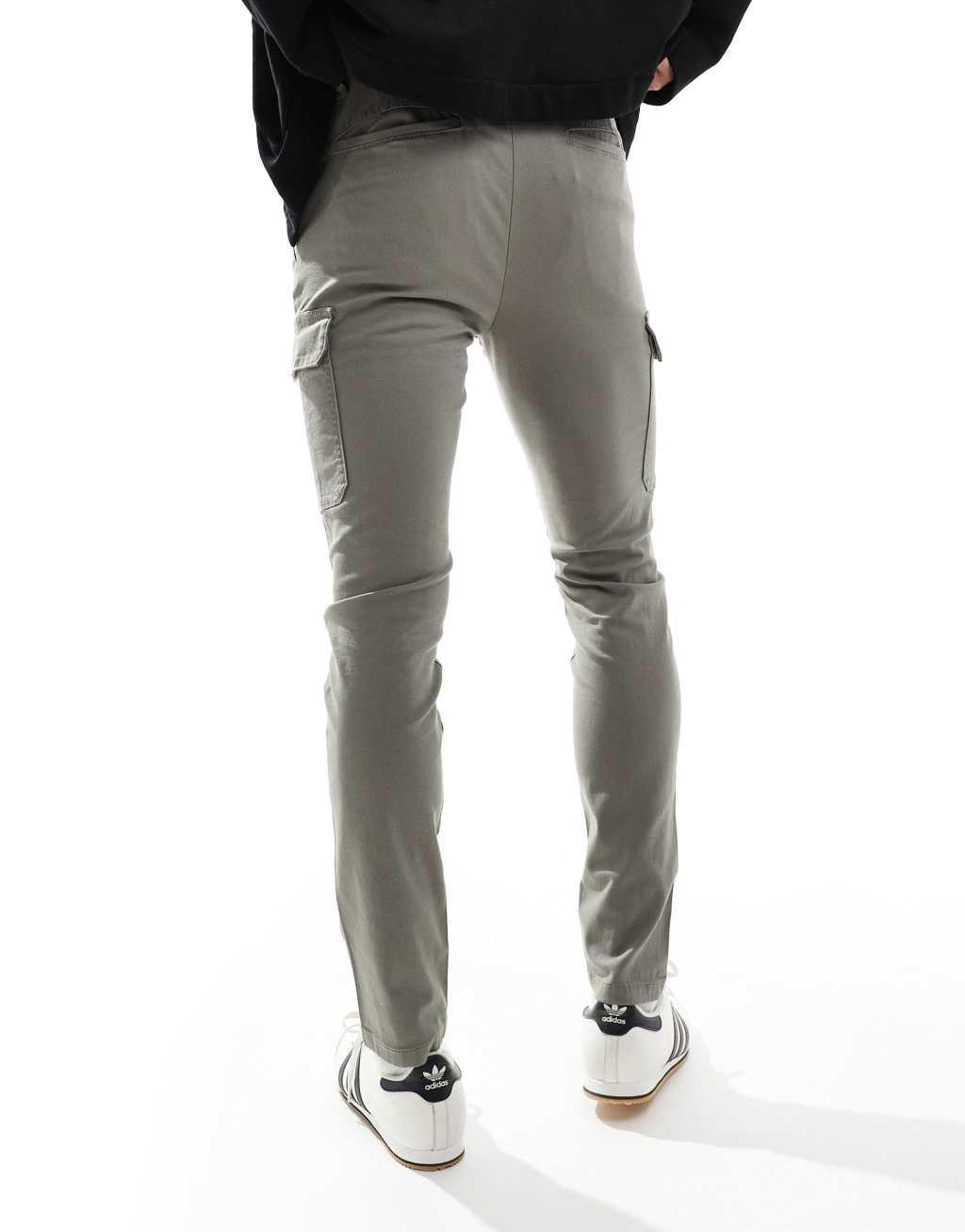 ASOS DESIGN skinny cargo pants Product Image