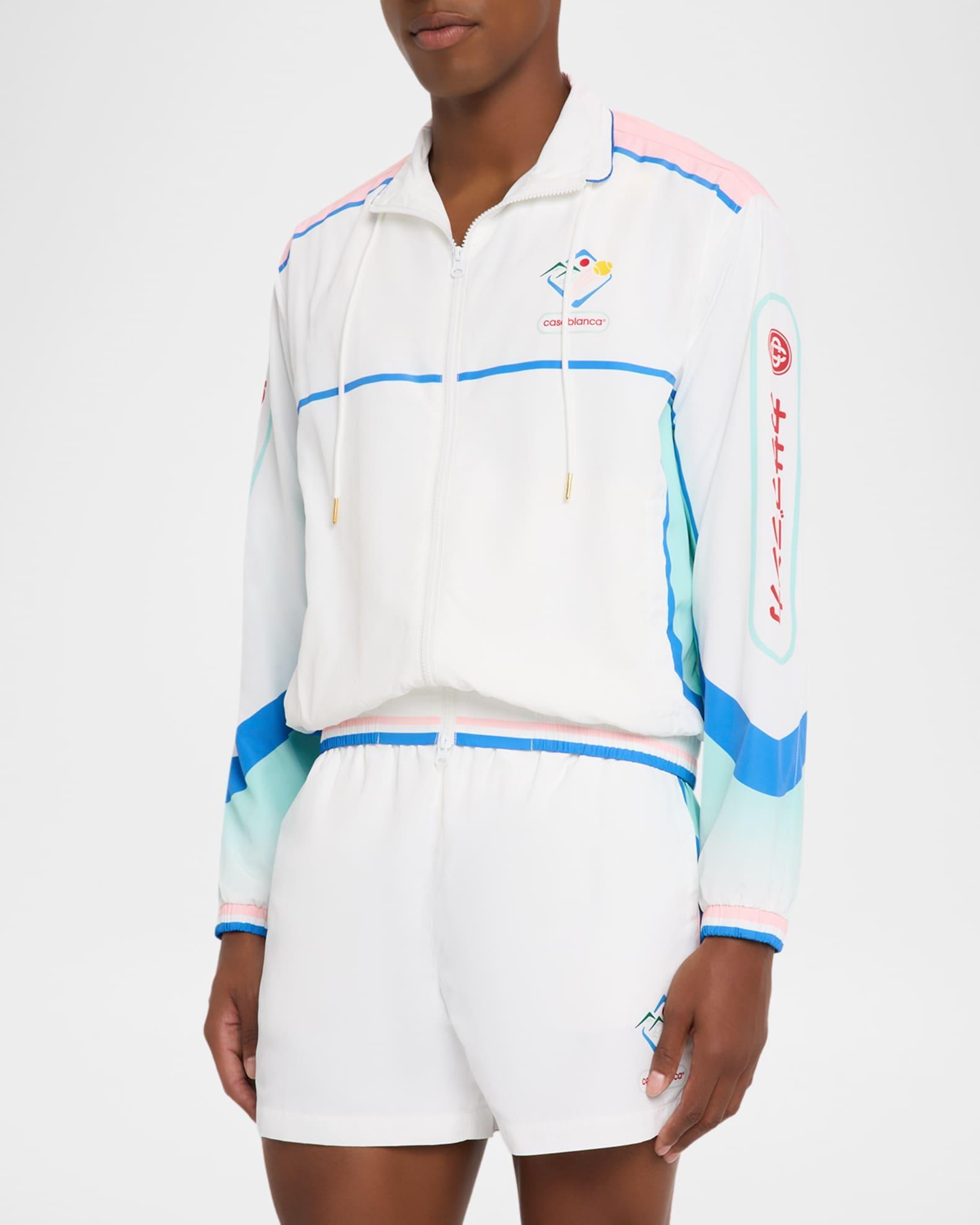 Men's Casa Sportif Color Block Wind-Resistant Jacket Product Image