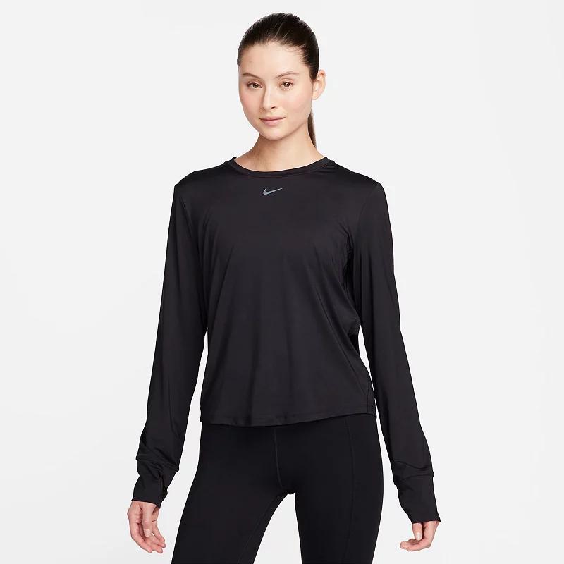 Nike One Classic Women's Dri-FIT Long-Sleeve Top Product Image