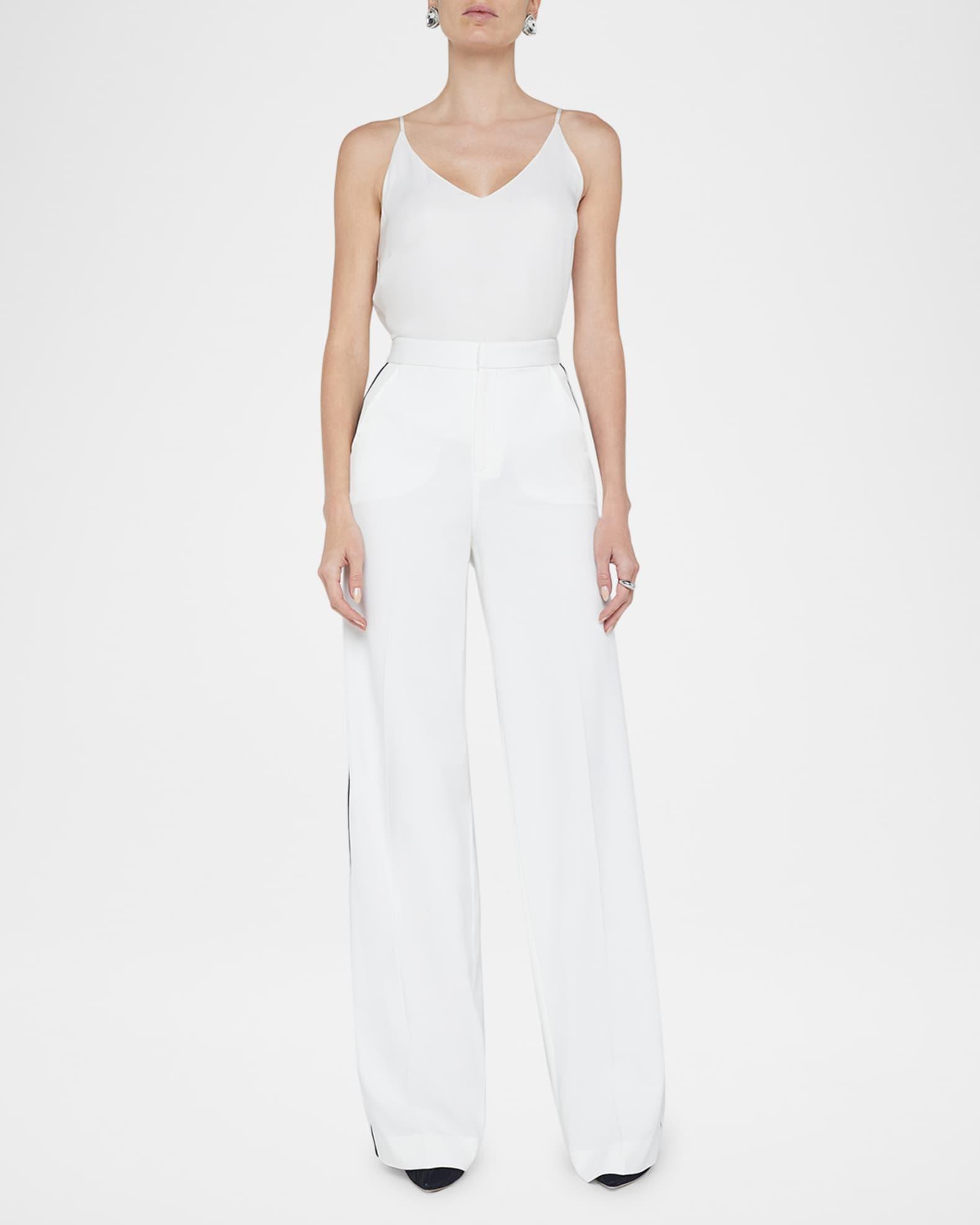 Livvy Straight-Leg Tux Trousers Product Image