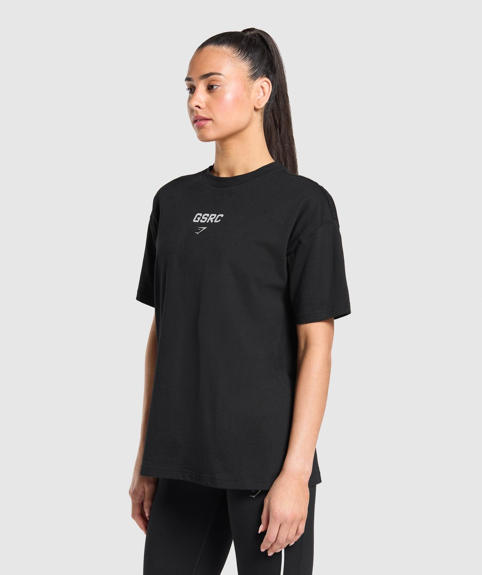 Running Graphic Oversized T-Shirt Product Image