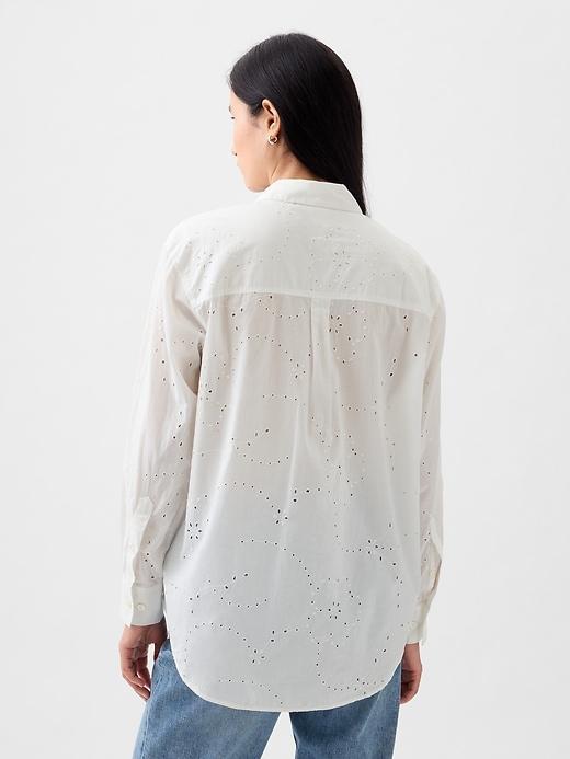 Eyelet Big Shirt Product Image