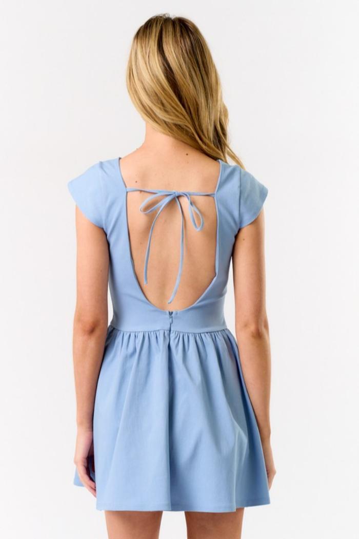 Cap Sleeve Mini Dress Product Image