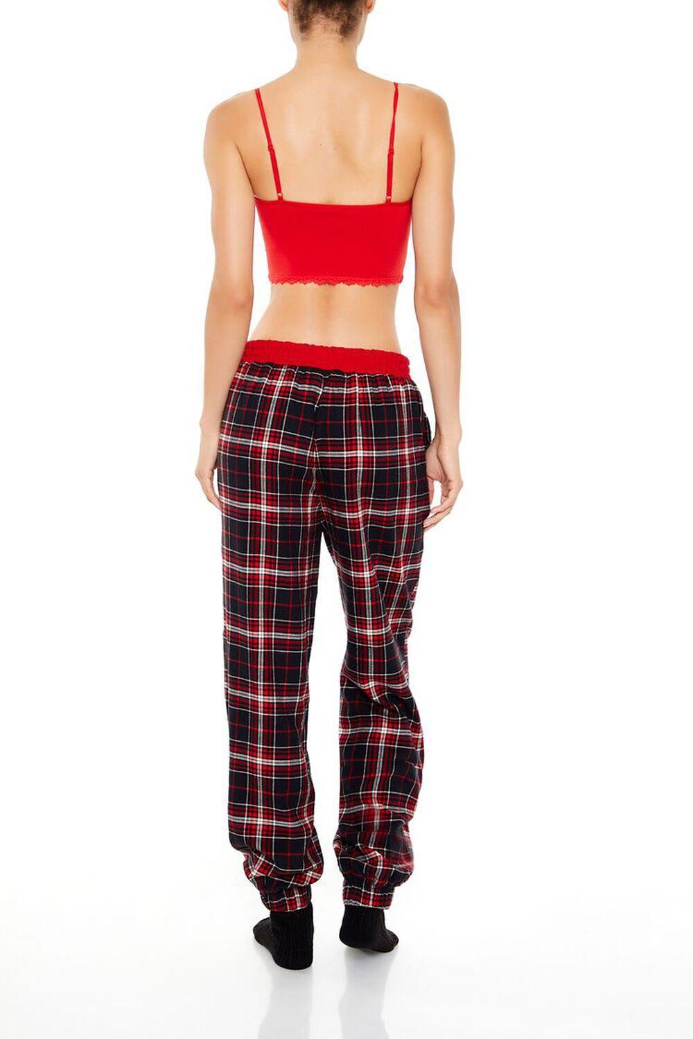 Plaid Flannel Pajama Shorts | Forever 21 Product Image