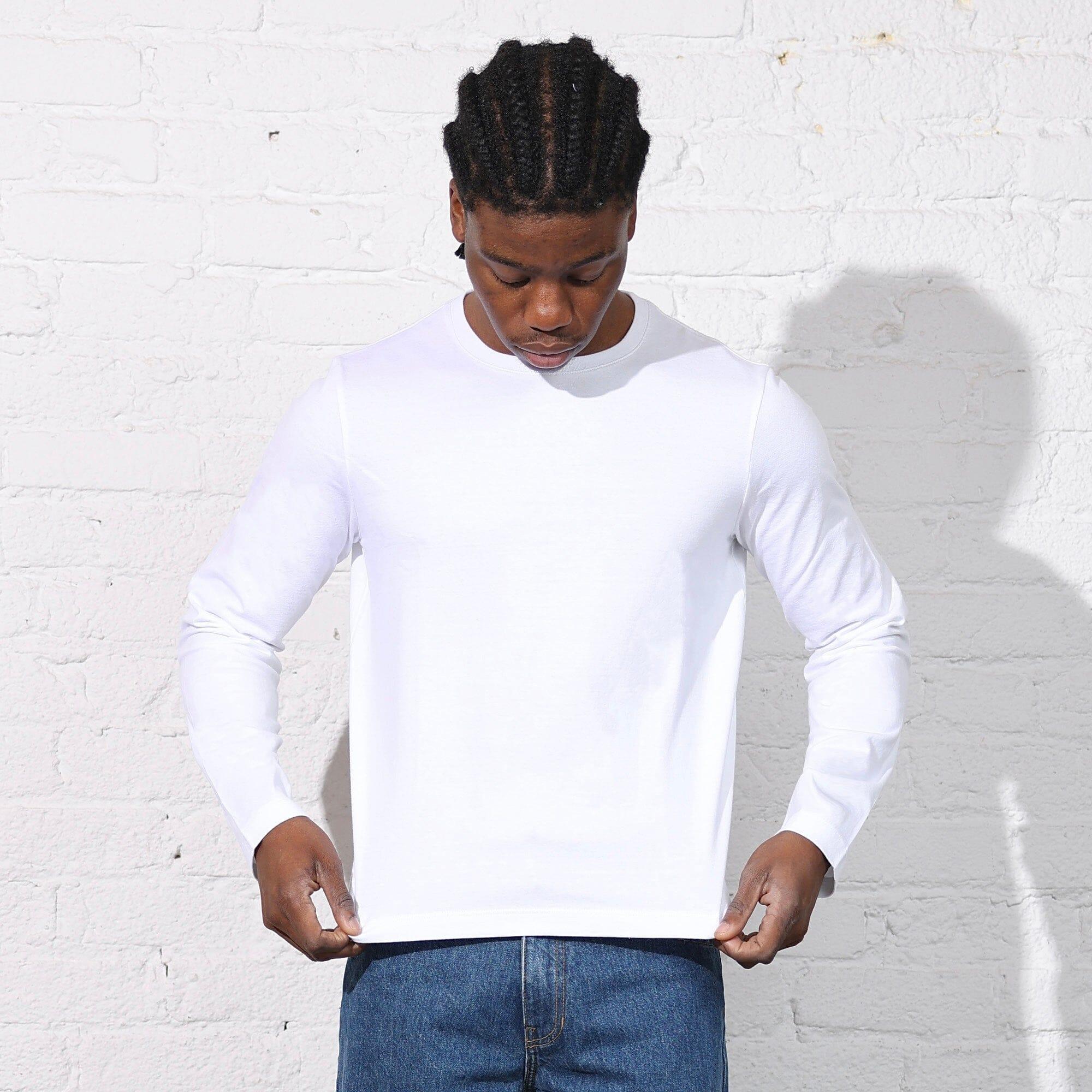 Los Feliz Crop Muscle Tee II | Long Sleeve Male Product Image