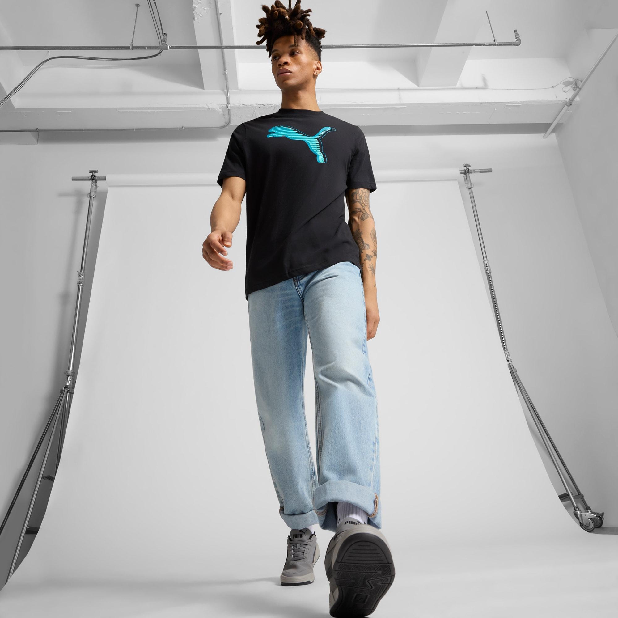 GRAPHICS PUMA Logo Men's Tee Product Image