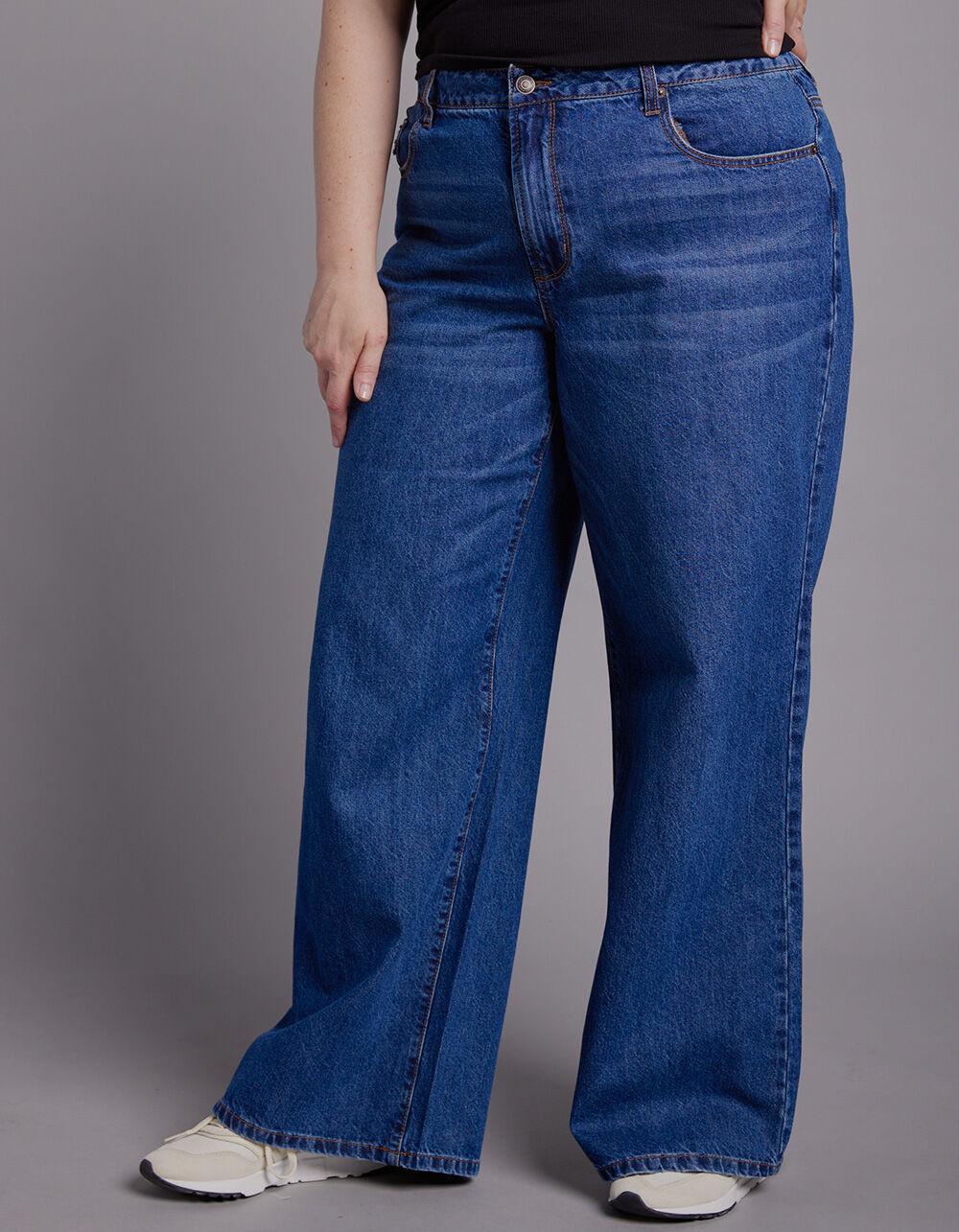 RSQ Womens High Rise Wide Leg Jeans Product Image