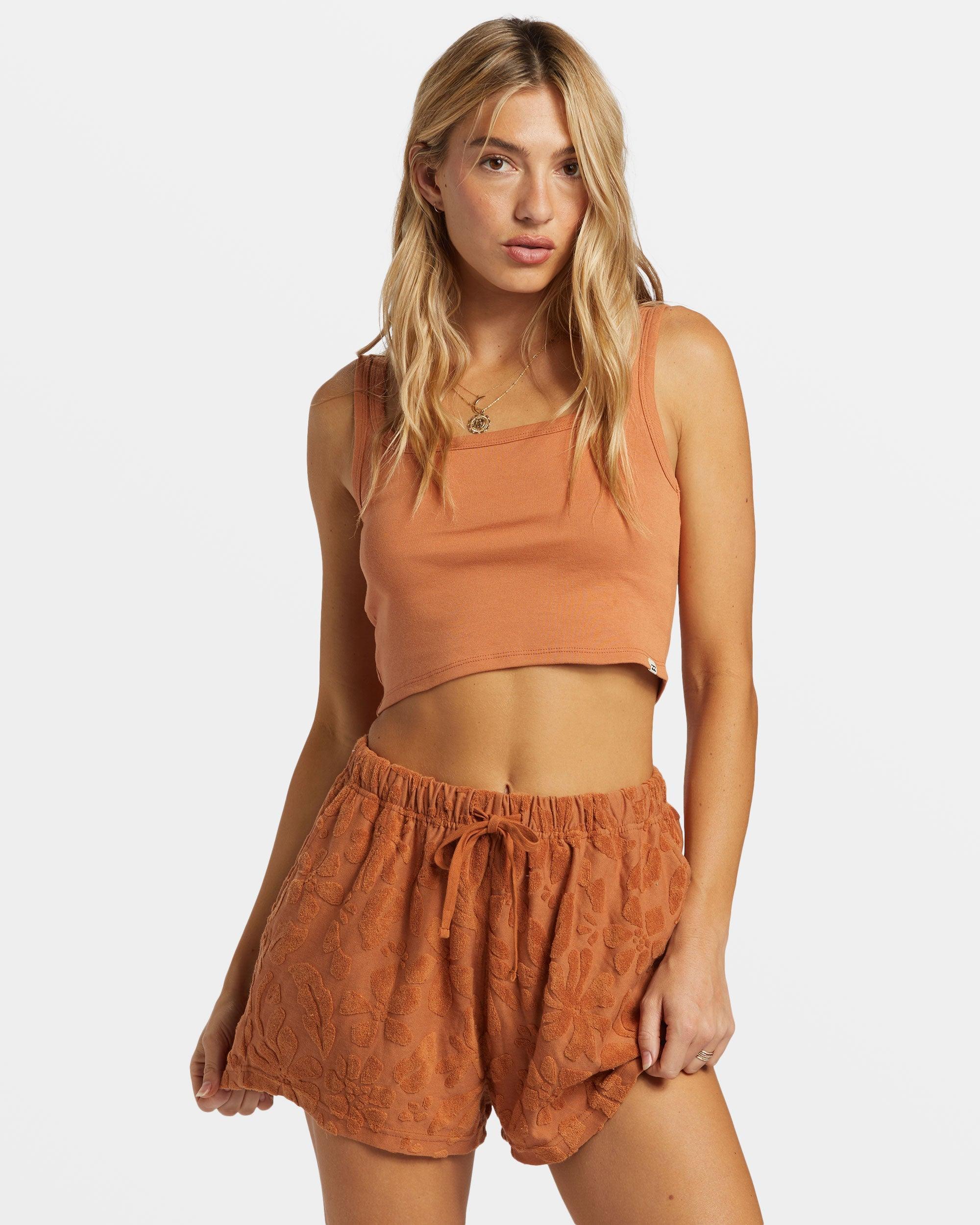 Loosen Up Shorts - Toffee Female Product Image