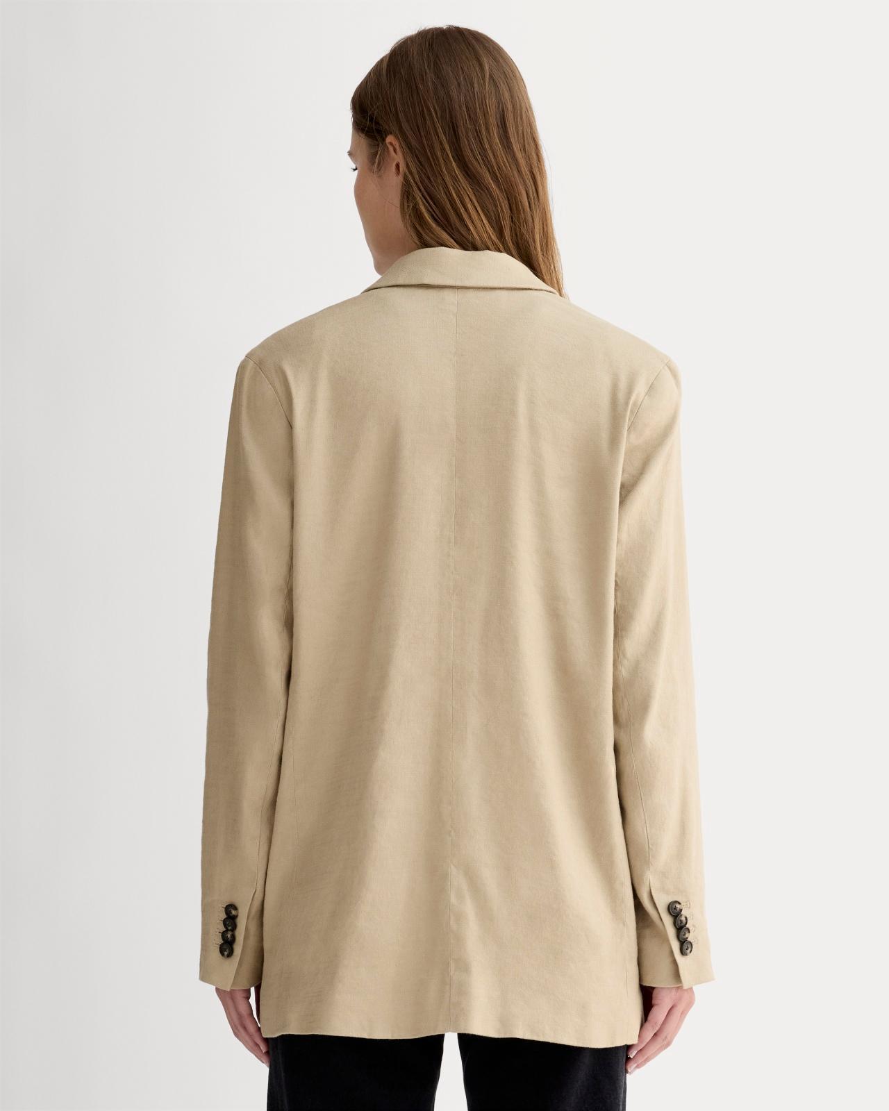 Womens Oversized Blazer in Stretch Linen by Everlane Size 0 Product Image