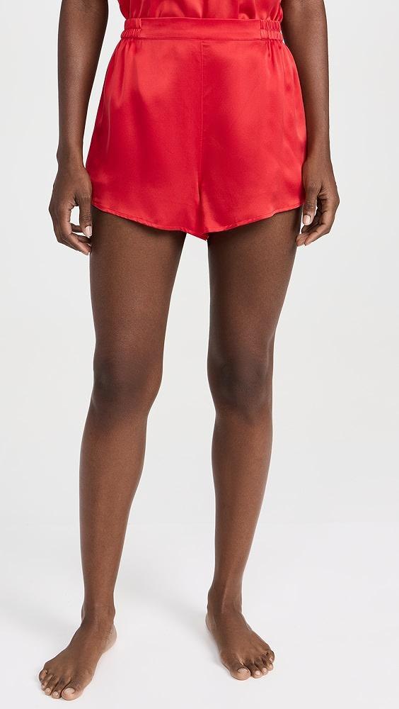 Lunya Washable Silk Tee Shorts Set | Shopbop Product Image